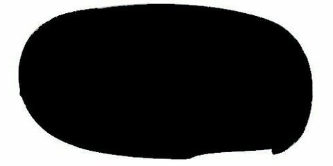 Pravý kryt zpětného zrcátka černý