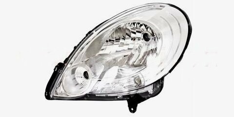 Přední světlo H4 (el. ovládané motorek) chrom L