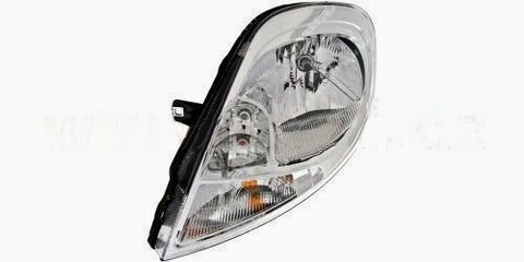 Přední světlo H4 s čirým blikačem L