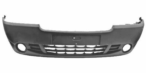 Nárazník přední s otvory pro mlhovky šedý 06-