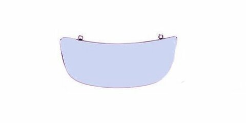 Pravé sklo zrcátka s plastovým držákem spodní