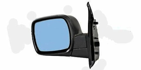 Levé zpětné zrcátko elektricky ovládané vyhřívané - černé -13