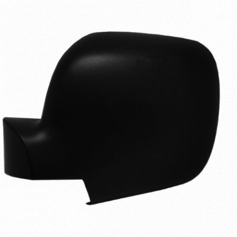 Levý plastový kryt zrcátka - černý -13