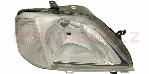 Přední světlo H4 s blikačem (ovládané lankem) P