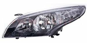 -12 přední světlo H7 H7 (el. ovládané motorek) černé L