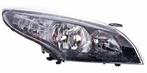 -12 přední světlo H7 H7 (el. ovládané motorek) černé P