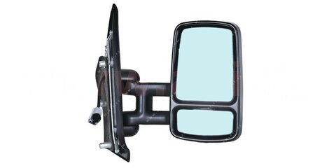 Pravé zpětné zrcátko manuálně ovládané střední (rameno 130mm)