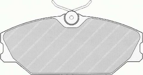 Brzdové destičky přední FERODO SL (Target)