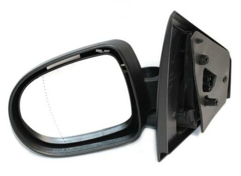 Zrcátko elektricky ovládané vyhřívané levé L černé