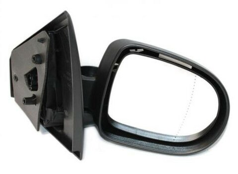 Zrcátko elektricky ovládané vyhřívané pravé P černé