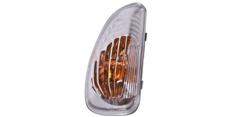 Levý boční blikač do zpětného zrcátka (pro bílou žárovku)