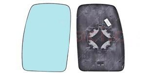 Levé vrchní sklo zpětného zrcátka s plastovým držákem (vyhřívané)