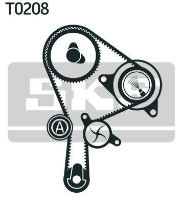 Sada rozvodového řemenu s vodní pumpou SKF