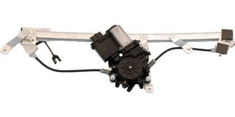 Levý přední stahovací mechanismus s motorem