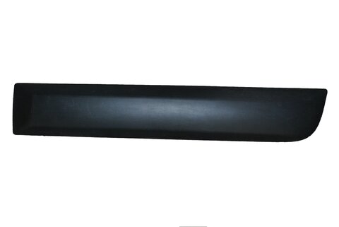 Levá plastová lišta zadních dveří - černá
