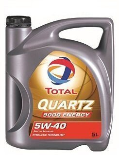 Motorový olej total QUARTZ 9000 5W-40 5L Energy