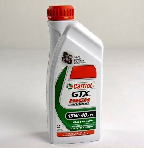 Castrol GTX High Mileage 15W-40 A3/B4 1 L
