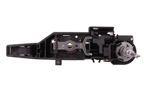 Levá vnější klika předních a zadních křídlových dveří - černá