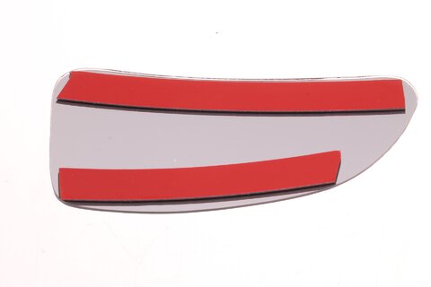 Sklo do levého zrcátka spodní