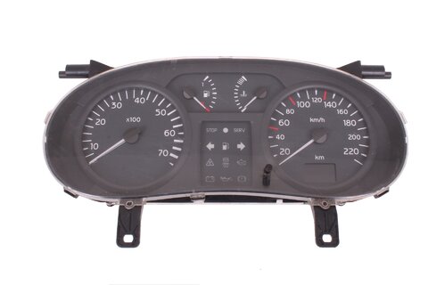 Přístrojový štít - benzín