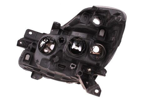 Pravé přední světlo H7 H7 H1 s čočkou černé