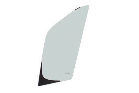 Levé sklo předních dveří pevné