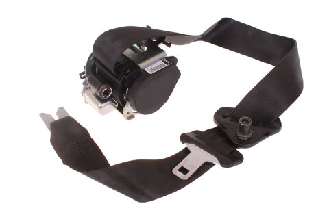 Pravý přední navíječ pásu s pyropatronou