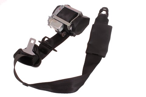 Levý přední navíječ pásu s pyropatronou