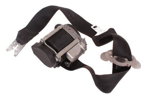 Pravý přední navíječ pásu s pyropatronou