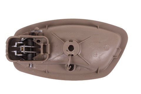 Pravá vnitřní klika přední / zadní  béžová chrom