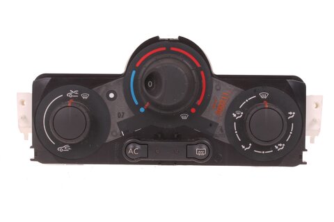 Ovládání topení a klimatizace - manuální