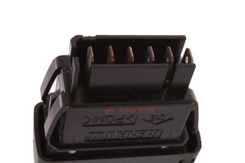 Tlačítko stahování okna černo modré