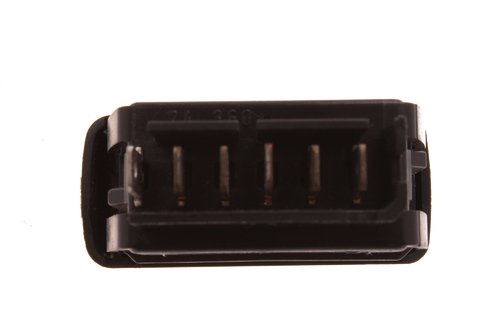 Tlačítko stahování okna černo modré