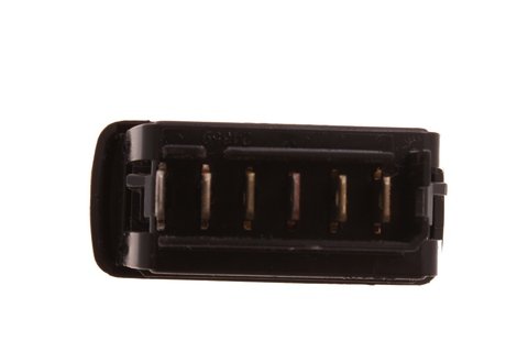 Tlačítko stahování okna tmavě šedé