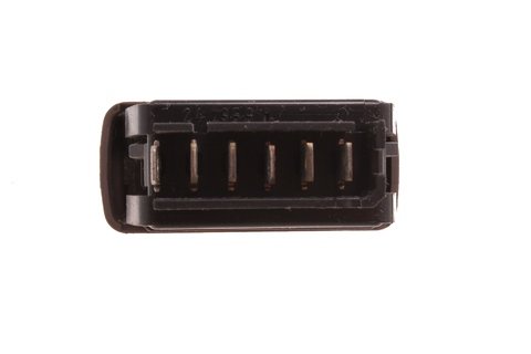 Tlačítko stahování okna hnědé