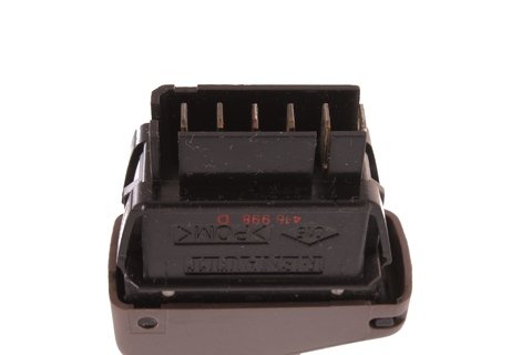 Tlačítko stahování okna hnědé