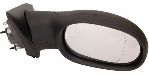 Pravé zpětné zrcátko elektricky ovládané vyhřívané - černé