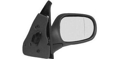 Pravé zpětné zrcátko elektricky ovládané vyhřívané černé