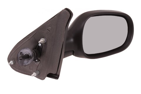 Pravé zpětné zrcátko mechanicky ovládané s teplotním čidlem - černé