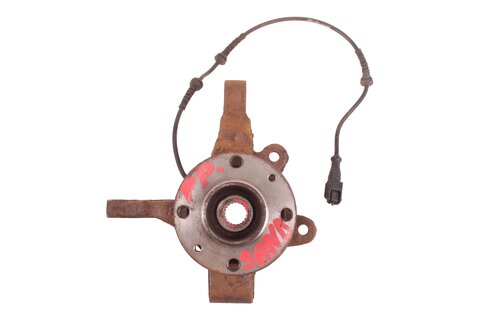 Pravá přední těhlice s ložiskem - 23 drážek