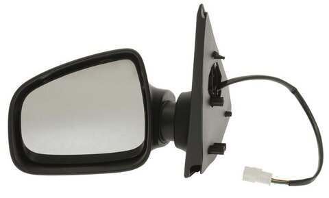 Levé zpětné zrcátko elektricky ovládané pro lak