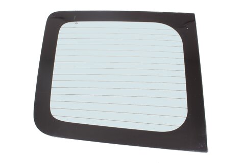 Levé sklo zadních křídlových dveří vyhřívané