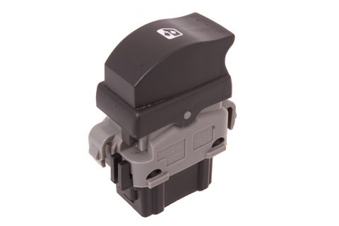 Tlačítko stahování oken pravé přední s dojezdem