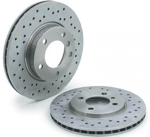 Brzdový kotouč přední ZIMMERMANN (sada 2ks)