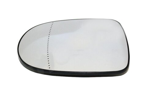 Sklo zrcátka s plastovým držákem asférické levé L