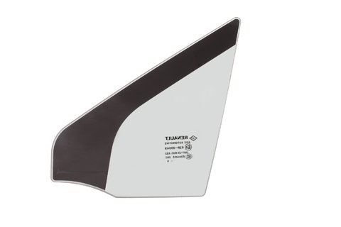 Levé sklo předních dveří pevné