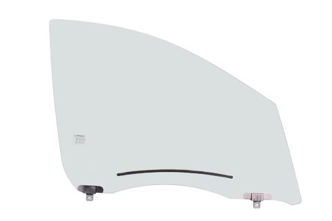 Pravé sklo předních dveří stahovací