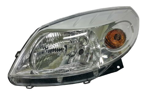 Světlo přední H4 chromové levé L