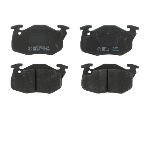 Brzdové destičky přední sada ICER