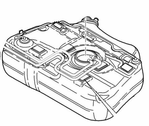 Palivová nádrž DIESEL